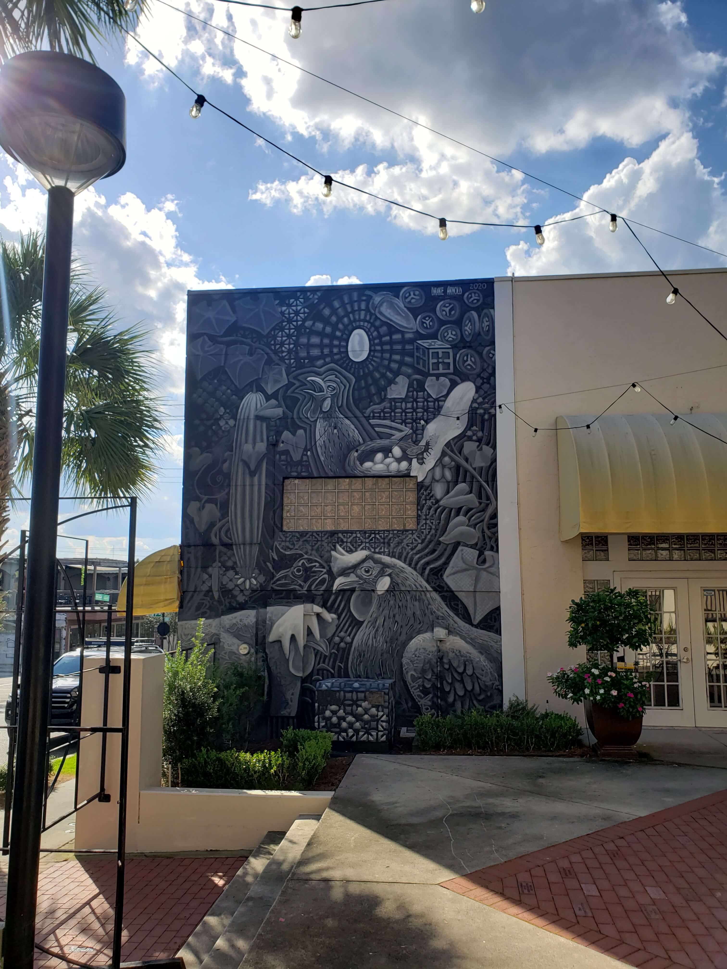 Mural by Drake Arnold at the Marion Cultural Alliance